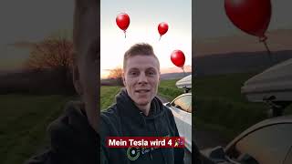 Mein Tesla Model 3 hat Geburtstag!        #tesla#model3#geburstag#teslaerfahrungen#eauto#elektroauto