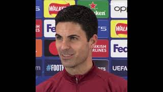 Mikel Arteta presser ahead of BAYERN MUNICH | Clever coach with a clever answer to the press.