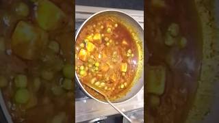 dhaba style matar paneer #ytshorts #shorts #cooking