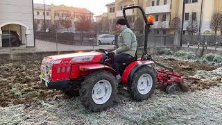 Lavorazione su terreno sodo congelato con Antonio Carraro Tigre 3200