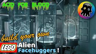 Build your own LEGO Alien Facehugger (Acid for Blood - Part 2)