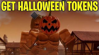 HOW TO GET HALLOWEEN TOKENS IN ATTACK ON TITAN REVOLUTION ROBLOX!