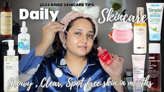 Easy & Effective Winter Skincare Routine for Glass Skin: Dryness, Dullness & Pre-Bridal Care etc