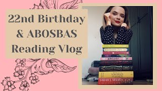 Birthday Book Haul & ABOSBAS Reading Vlog (spoiler free)