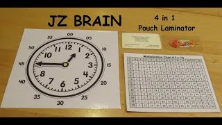 JZ BRAIN Pouch Laminator Review & Demo (Promo Code In Description)