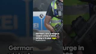 Rising Violent Crime in Germany: What You Need to Know | DailySparkAI #shorts #germany