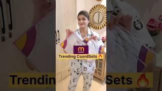 Meesho Trending CoordSets🔥#meeshohaul #trending #coordset #shorts #ytshorts