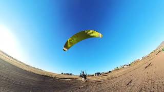 Insta360 On a tripod - Paramotor Launches and Landings