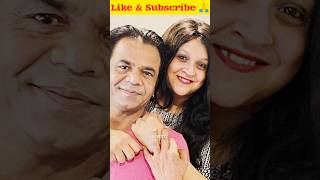 Comedy King Rajpal Yadav With His Beautiful Wife #shorts #short #viral #reels #trending