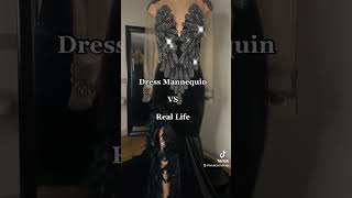 Dress Mannequin vs Real Life