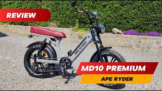 Lowstep Fatbike with extra Fat Tires | Ape Ryder MD10 Premium