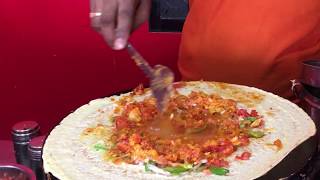 Mumbai Street Food | Mumbai Mysore Masala Dosa | Making of Mumbai Mysore Dosa