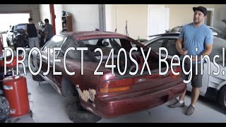 Nissan 240sx Fastback - side project ep 1