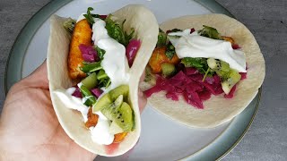 Fish Tacos with Kiwi Salsa