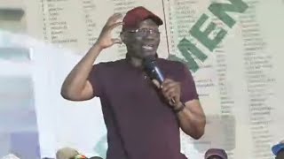 L'intervention pertinente de Boubacar Camara au meeting de Pastef à Saint-Louis