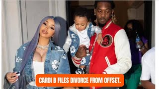 CARDI B FILES DIVORCE FROM OFFSET