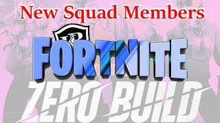 Fortnite My New Squad Members Rank Match