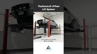 4 Post lift from TheAutoLoft - the perfect entry level lift system