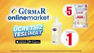 Gürmar Online Market'te indirimler aralıksız devam ediyor.