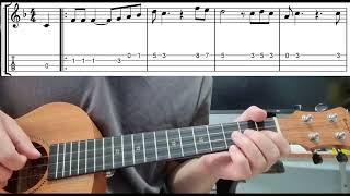 Oh Shenandoah - Easy Beginner Ukulele Tabs With Playthrough Tutorial Lesson