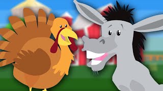 Farm Animal Songs! Wheels on the Bus, Old MacDonald, and More | Animal Songs | Funtastic Playhouse