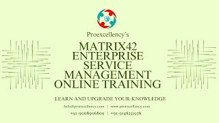 Matrix42 Enterprise Service Management Online Training: Jobs, Growth & Six-Figure Salaries!