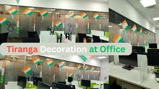 15 August Decoration Ideas in office, independence day office decor ideas, Kite, Noida, Delhi NCR