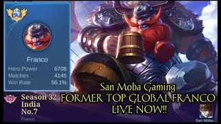 🔴TOP SUPREME🇮🇳 FRANCO IZ BACK TO MLBB!!🤓