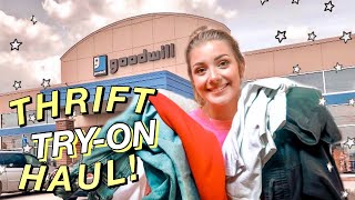 thrift try on haul 2020! thrift with me