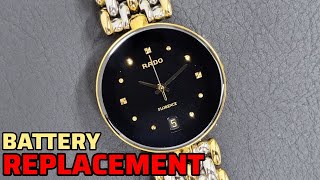 How To Change Battery RADO FLORENCE Watch