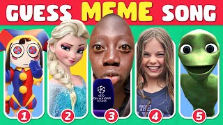 🎵🔥GUESS MEME & WHO'S DANCING🎤Salish Matter, Tenge Tenge, Lay Lay, King Ferran, MrBeast, Elsa, Panda