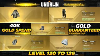 This is How you Get All Gold Armor LvL 126 - UNDAWN