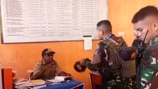 Viral❗Oknum TNI di Papua Tantang Guru di Ruang Kantor Sekolah #viral #shorts #trending