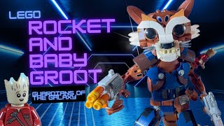 Lego Rocket and Baby Groot kit Review