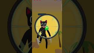 Sniper Wars Kartun Kat  #games #sniper #play #wars #shorts #short