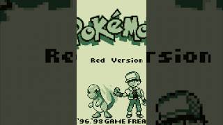 POKEMON RED Opening Movie - GB Intros #iykyk