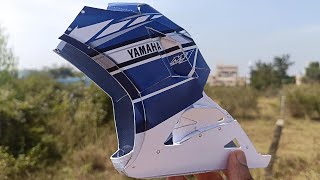 Yamaha MotoGP Bike Under Cowl Papercraft