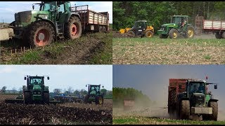 Obornik i bezorkowa uprawa 2018 |3x John Deere & Fendt |GRU Marciniak na usługach