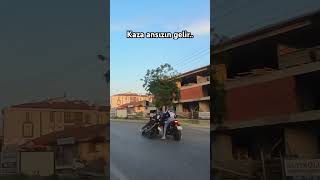 Kaza ansızın gelir küçük bir motor kazası yaptık. #motogirl #motorcycles #motovlog #kaza #keşfet