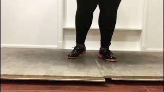 Roxanne King Tap Dancing In Her Customized Black Shiny Patent Leather J-Sams Tap Shoes