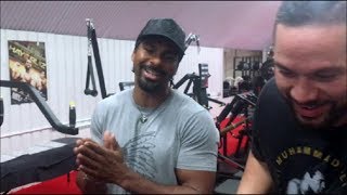 JOSEPH PARKER WILL USE DAVID HAYE'S GYM TO PREPARE FOR DILLIAN WHYTE!! #WhyteParker