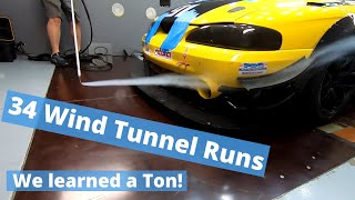 34 Wind Tunnel Runs- 98 Mustang Road Race Car