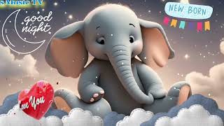 Moonlit Hush:🌟 Soothing Lullabies to Ease Baby to Sleep🐌Bedtime Kids Lullaby