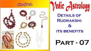 Details of Rudrakshi and its Benifits | In KANNADA | Part - 07