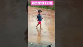 #Shorts #So Happy playing with water