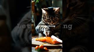 Cute Cat Cooking Class #cat #cute #catvideos