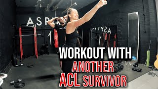 Leg day with Ruth | A fellow ACL survivor | ACL2IRONMAN70.3