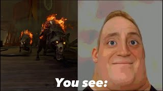 Mr incredible becoming uncanny (Call of duty zombies addition) #mrincredible #funny #codzombiesshort