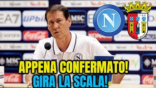 LA ROSA DEL NAPOLI E' FUORI! RUDI GARCIA HA SORPRESO TUTTI! BRAGA X NAPOLI | NOTIZIE DAL NAPOLI