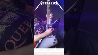 Master of Puppets Solo w/TAB #metallica #guitar #tabs